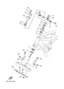 XVS1100 Управление