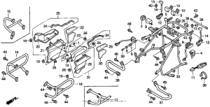 GL1500I Зажита двигателя