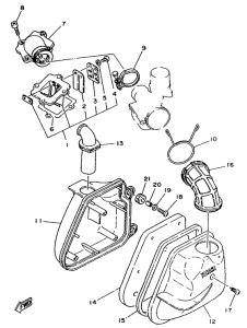 YA50S Впускная система