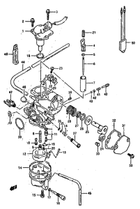 AH100 Carburetor assy