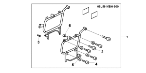 VT1100C3 Leather s / b stay