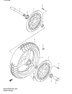 GSX1400 Transom + tube