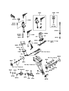 ZX600 Замок зажикания
