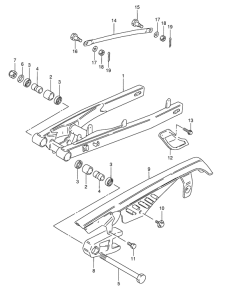 TS50 Маятник задний