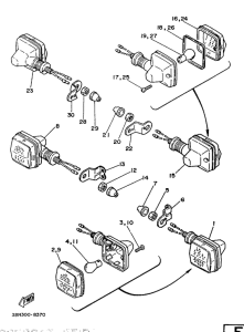 XT600 Поворотники