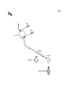 KX125 Система зажигания
