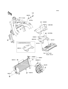 ER650 Радиатор