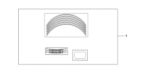 CB600F Kit wheel sticker se