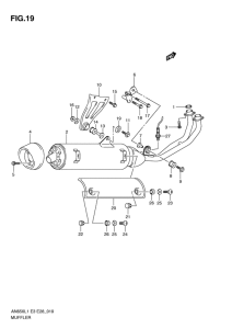 AN650 (ABS) Muffler comp