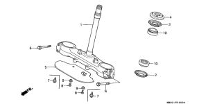 XL600V Траверса нижняя