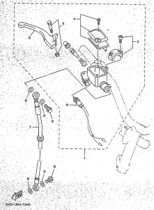 YN50R Главный тормозной цилиндр