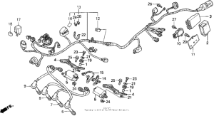  F2 wire harness 91-94