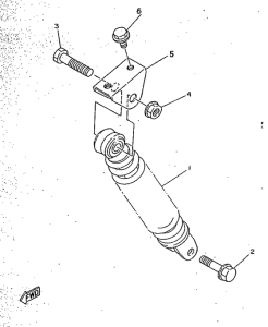 CY50R Suspension trasera