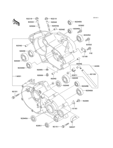  Картер двигателя