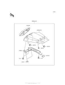 ZX1000 Accessory (Single Seat Cover)