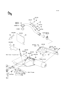 KLX250 Глушитель