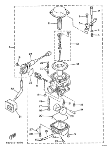 XC125 Карбюратор