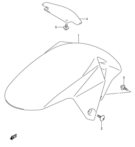 SV1000 Переднее крыло