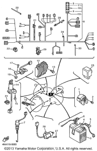 YZF600RHC Электрика