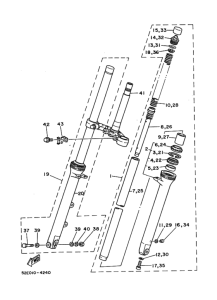 SRX250F ﾌﾛﾝﾄﾌｵｰｸ 1