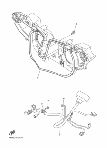 YZF-R1R ( RaceBase) Headlight assy