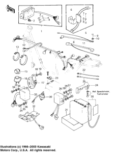 KZ1000 Электрика