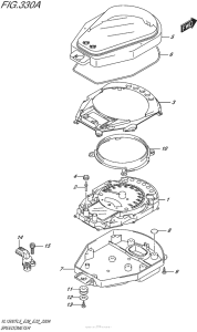 VL1500T Speedometer (Vl1500Tl5 E28)