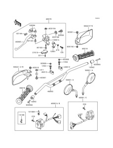 KLE500 Handlebar(1 / 3)