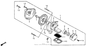 CM200 Масляный насос