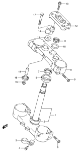 RM-Z450 Траверса нижняя