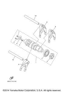 XV1900CU Копирный вал