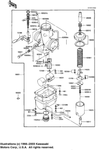 KE175 Carburetor assy