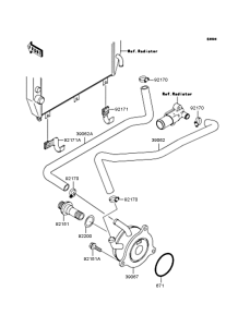 ZX1200 Масляный картер