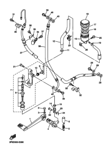 FJR1300A Задний тормозной цилиндр