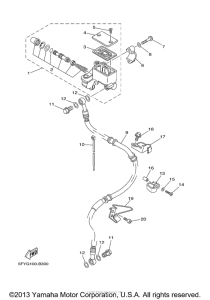 TW200A1 Главный тормозной цилиндр