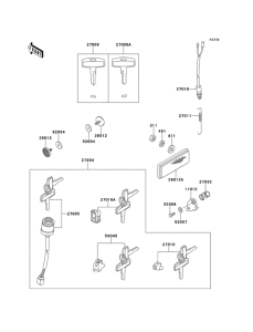KE100 Выключатель зажигания
