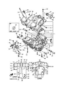 XJR400R ｸﾗﾝｸｹｰｽ