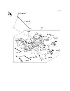 KLE650 Акселератор