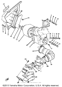 YZ250F Впускная система