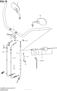 VL800B Handlebar (Vl800Bl4 E33)
