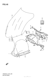 AN400 (ABS) Приборная панель