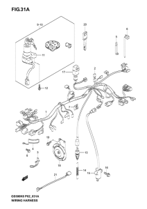 GS500 Жгут проводов