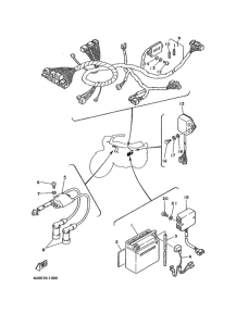 RZ350 ｴﾚｸﾄﾘｶﾙ 1