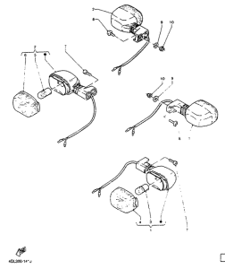 TZR125R Поворотники