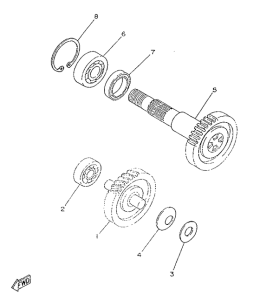 YA50R Трансмиссия