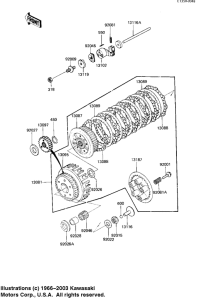 KZ1100 Бендикс