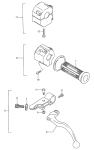 RG80 Left handle switch