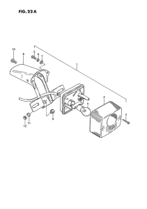 PV50 Задний комбинированный сигнал