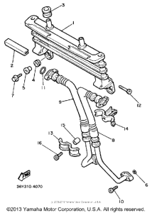 FJ1200T Масляный картер