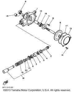PW50J1 Ведущий вал